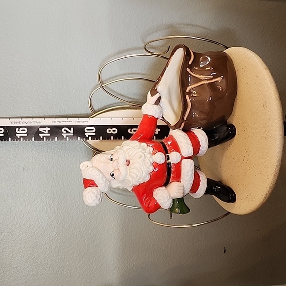 Vintage Ceramic Santa Clauss with bag - Picture 7 of 8